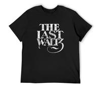 The Band The Last Waltz Rock N Roll Music Band Unisex 100% Cotton Short-Sleeve T-Shirts Black XXXL