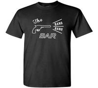 The Bang Bang Bar - 90'S TV Show - Mens Cotton T-Shirt T-Shirt Black XXL