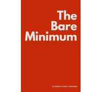 The Bare Minimum: Student Study Tracker