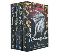 The Bargainer Series 4 Books Collection Set by Laura Thalassa (Rhapsodic, A Strange Hymn, The Emperor of Evening Stars & Dark Harmony)