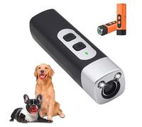 The Barkshield Pro - Bark Shield Anti Barking Device for Dogs, 25khz Anti-Barking Control with LED Flashlight, Suitable for Training to Improve Bad Behaviors (Black)