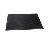 The bars Bars - Alfombrilla de Goma, Color Negro, 45 x 30 x 1 cm
