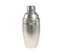 The bars Vintage Coctelera pequeña, Acero Inoxidable, CC 500, Fabricada en Italia, Plata