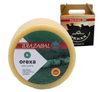 THE BASQUE gourmet, Queso Curado de Oveja D.O. Idiazabal 1,2 kg - Empaque al Vacío, Caja Regalo - Para Foodies y Amantes Gourmet - Elaborado con Leche Cruda Oveja Latxa (1,2 Kg, Natural)