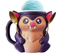 The Bat - Soporte para pintas de hielo de murciélago, 15 x 14 x 13 cm, reutilizable, para picnic, de cumpleaños, viajes, camping, oficina, noches de cine