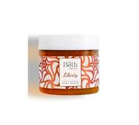 The Bath Factory Liberty Body Scrub, 300 g - Exfoliante corporal con sal marina con manteca de karité, jojoba y aceites de aguacate - Exfoliante corporal vegano e hidratante para una piel suave y