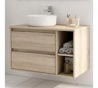 THE BATH POINT Mueble de Baño Sin Lavabo Venus Top, Ancho de 100 cm