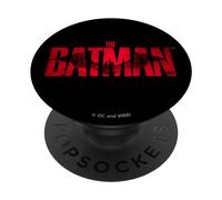 The Batman Crimson Drawn Bat Logo PopSockets PopGrip Adhesivo