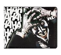 The Batman Evil Joker HAHAHA! Billetera/Cartera Bi-Fold Porta-ID & Tarjetero, Morado