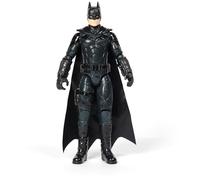 THE BATMAN - FIGURA BATMAN 30 CM - DC COMICS - Muñeco Batman 30 cm Articulado con Capa de Tela - Estilo y Detalles Oficiales de la Película - 6061620 - Juguetes Niños 3 Años +