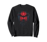 The Batman Logo Red Window Sudadera