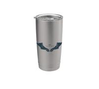 The Batman Mechanical Bat Logo Vaso térmico de acero inoxidable de doble pared