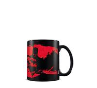 The Batman Red DC Comics - Taza de cerámica (315 ml), diseño de Batman rojo