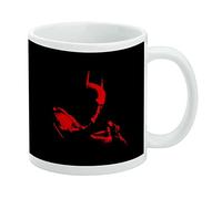 The Batman Vengeance - Taza de café de cerámica, tazas de regalo novedosas para café, té y bebidas calientes, 11 onzas, color blanco
