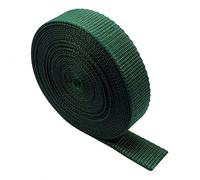 The Bead Shop - Cinta de Polipropileno Resistente para Mochila, Mochilas, Equipaje, Correas de Carga, Cinturones - 5 Metros Bottle Green