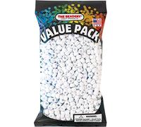 The Beadery 6 x 9 mm Barril Pony Bead, blanco, 900 piezas