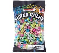 The Beadery Alphabet Beads 10mm-Glow-In-The-Dark 97SV285B