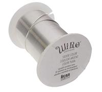 The Beadsmith Alambre de cobre de calibre 18, resistente al deslustre, para fabricación de joyas, 10 yardas, bobina de 9,14 metros