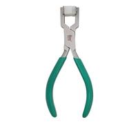 The Beadsmith Alicates dobladores de anillo de mandíbula de nailon doble, 140 mm, mango de agarre cómodo de PVC negro, sin resorte, para proteger el alambre al doblarse