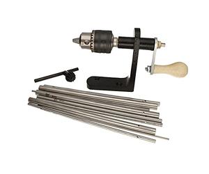The Beadsmith EZ Coiler Pro - Elementos de alambre - Incluye base de montaje, 9 mandriles