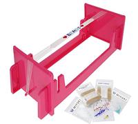 The Beadsmith LoomEEZ,Kit de telar de cuentas japonesas - incluye telar ajustable, cuentas de cristal Miyuki, hilo y aguja, hilo de urdimbre, collares, cinturones y más