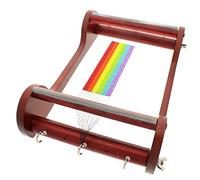 The Beadsmith Telar de cuentas de madera, 11 x 7 x 3 pulgadas, incluye instrucciones de montaje, uso para crear pulseras, collares, cinturones y mucho más