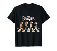 The Beagles Cover Funny Cute Vintage Beagle Dog Lover Camiseta