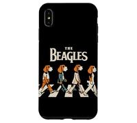 The Beagles Cover Funny Cute Vintage Beagle Dog Lover Carcasa para iPhone XS MAX