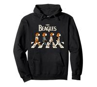 The Beagles Cover Funny Cute Vintage Beagle Dog Lover Sudadera con Capucha