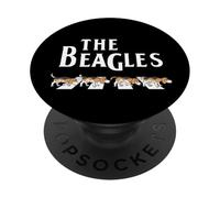 The Beagles Funny Beagle Owner Gift Dog Music Lover Outfit PopSockets PopGrip Adhesivo