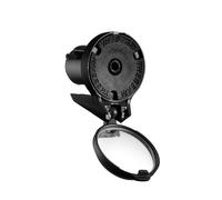 THE BEAM BEAM-BM0016-RETR - Drop Bar Rearview Mirror CORKY - Negro