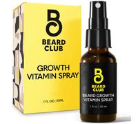 The Beard Club Biotina Vitamina Spray para el crecimiento del vello facial - Frmula natural para una barba ms gruesa, fcil de usar, nutritiva