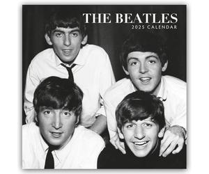 The Beatles 2025 Square Wall Calendar