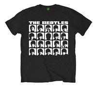 The Beatles A Hard Days Night John Lennon Rock Oficial Camiseta para Hombre (X-Large)