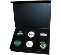 The Beatles Band Logos Boxed Pin Badge Set One Size