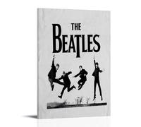 The Beatles - Cuadros decorativos impermeables y resistentes a las manchas, para sala de estar, dormitorio, oficina, marcos libres, pósteres de alta definición, decoración creativa del hogar, estilo