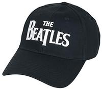 The Beatles Drop T Logo - Baseball Cap Gorra Negro
