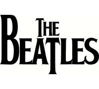 The Beatles Fab 4 Band 15,24 cm de ancho adhesivo adhesivo para autos, portátiles, tabletas, monopatín, color negro