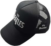 The Beatles - Gorra Logotipo Drop T para Adultos Unisex (Talla Única) (Negro)