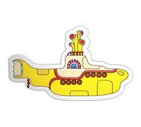 The Beatles - Imán para nevera con diseño de submarino amarillo, tamaño único