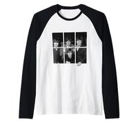 The Beatles John Paul George & Ringo Help! Película 1964 Camiseta Manga Raglan