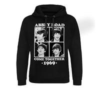The Beatles Licenciado Oficialmente Abbey Road - Come Together Sudadera con Capucha Epic (Negro), Large