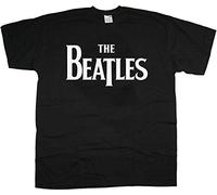 The Beatles Logo Paul Mccartney John Lennon Oficial Camiseta para Hombre (X-Large)