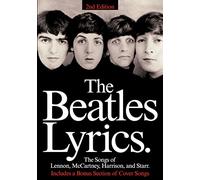 The beatles lyrics piano, voix, guitare: The Songs of Lennon, Mccartney, Harrison and Starr