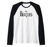 The Beatles Official Drop-T Gloss Rock Pop Music Band Camiseta Manga Raglan