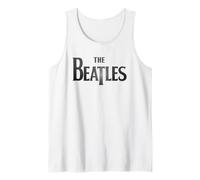 The Beatles Official Drop-T Gloss Rock Pop Music Band Camiseta sin Mangas