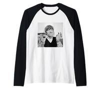 The Beatles Ringo Starr Una Noche de día Duro Tussauds 1964 Camiseta Manga Raglan