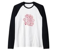 The Beatles - Todo lo Que Necesitas es Amor Camiseta Manga Raglan