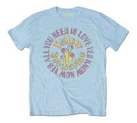 The Beatles Yellow Submarine Blue Circle oficial Camiseta para hombre