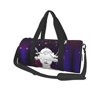 The Beautiful Girl with The Clouds On Her Face Bolsas de Viaje para Gimnasio, Equipaje Deportivo, Bolsa de Viaje Grande, Bolsas de Fin de Semana para Hombre y Mujer